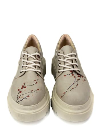 Goby Veterschoenen beige/meerkleurig