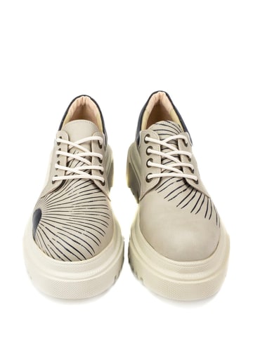 Goby Veterschoenen beige/meerkleurig