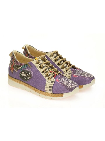 Goby Sneakersy w kolorze fioletowym
