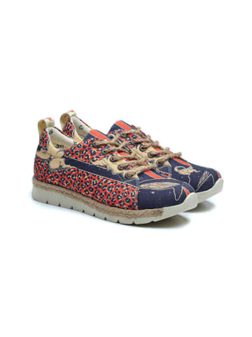 Goby Sneakers blauw/rood