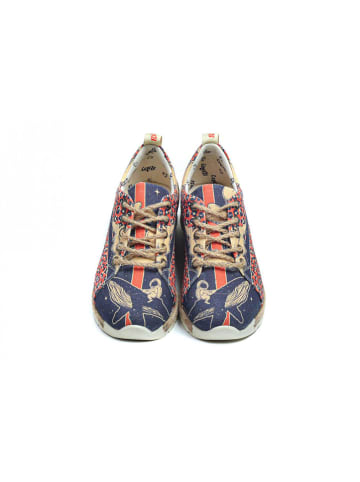 Goby Sneakers in Blau/ Rot