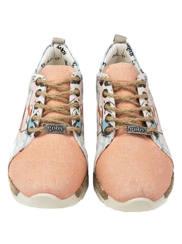 Goby Sneakers in Rosa/ Hellblau