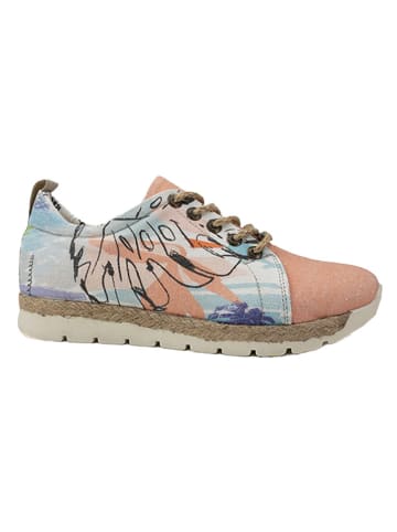 Goby Sneakers in Rosa/ Hellblau