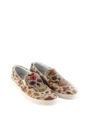 Goby Slipper in Creme/ Bunt