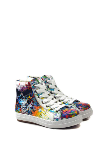 Goby Sneakers wit/meerkleurig