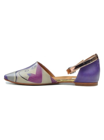 Goby Ballerinas in Lila