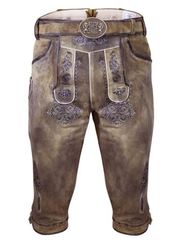 Edelnice Lederhose "Valentin" in Hellbraun