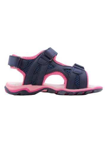lamino Sandalen in Dunkelblau/ Pink
