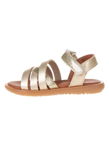 lamino Sandalen in Gold