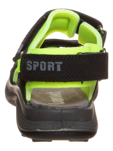 lamino Sandalen in Schwarz