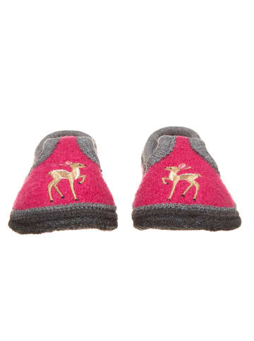 lamino Hausschuhe "Bobby Reh" in Pink