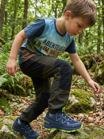 lamino Buty outdoorowe w kolorze granatowo-zielonym