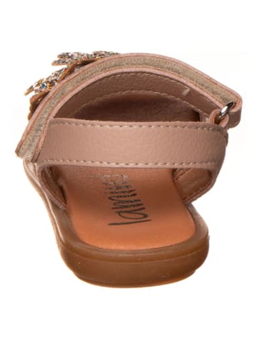 lamino Leder-Sandalen in Beige
