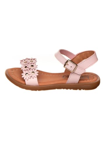 lamino Leder-Sandalen in Rosa