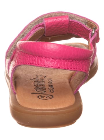 lamino Leder-Sandalen in Pink