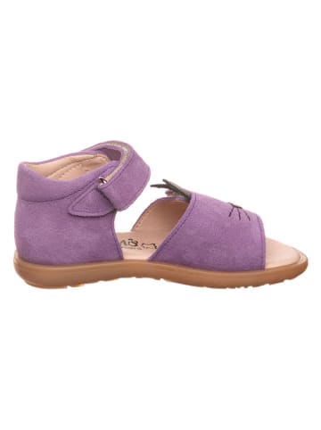 lamino Leder-Sandalen in Lila