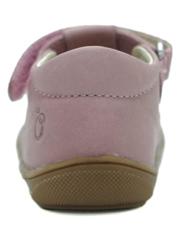 lamino Leder-Halbsandalen in Rosa