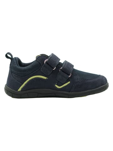 lamino Leren barefootschoenen donkerblauw