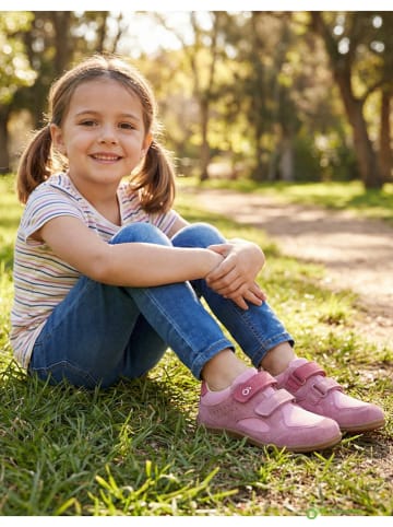 lamino Leder-Barfußschuhe in Pink
