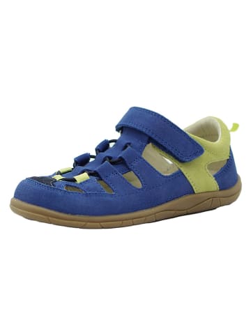 lamino Leren barefootenkelsandalen donkerblauw