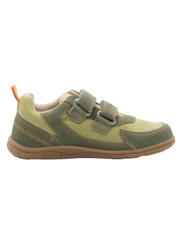 lamino Leder-Barfußschuhe in Khaki