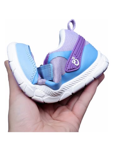 lamino Barefootschoenen lichtblauw/paars