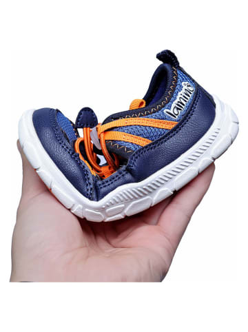 lamino Barefootenkelsandalen blauw