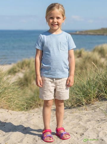 lamino Sandały w kolorze różowym do chodzenia na boso