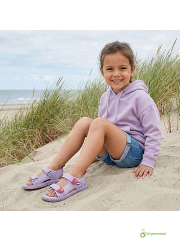 lamino Barfuß-Sandalen in Lila