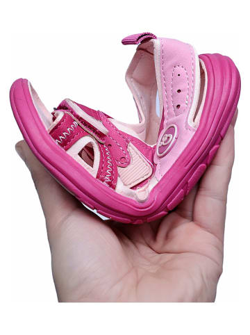 lamino Barfuß-Sandalen in Pink