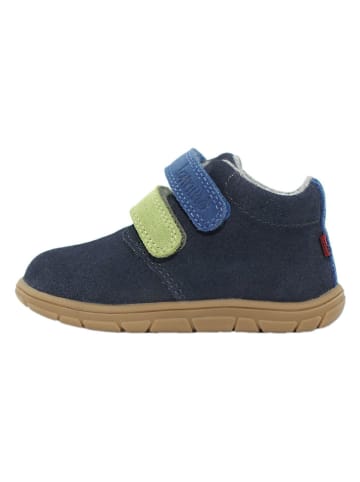 lamino Leren barefootschoenen donkerblauw