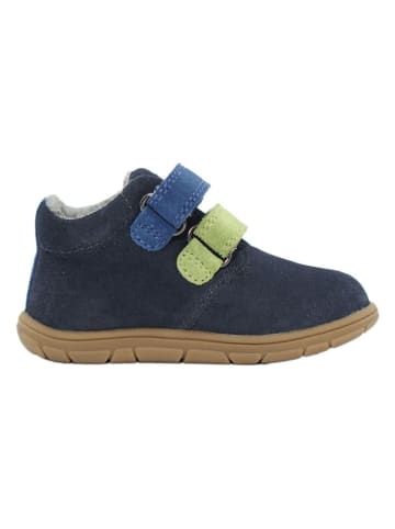 lamino Leren barefootschoenen donkerblauw
