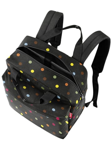 Reisenthel Rugzak "Allday M" zwart/meerkleurig - (B)30 x (H)39 x (D)13 cm