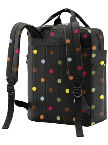 Reisenthel Rugzak "Allday M" zwart/meerkleurig - (B)30 x (H)39 x (D)13 cm