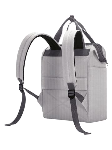 Reisenthel Plecak "Allrounder R" w kolorze szarym - 31 x 39 x 17 cm