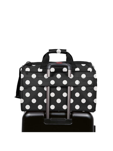 Reisenthel Torba podróżna "Allrounder L" w kolorze czarno-białym - 48 x 39,5 x 29 cm