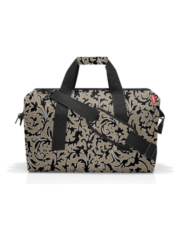 Reisenthel Weekendtas beige/zwart - (B)48 x (H)39,5 x (D)29 cm