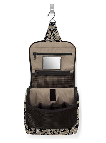 Reisenthel Toilettas beige/zwart - (B)23 x (H)20 x (D)10 cm