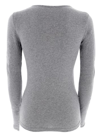 COTONELLA Longsleeve in Grau