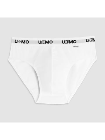 COTONELLA Slipy w kolorze białym