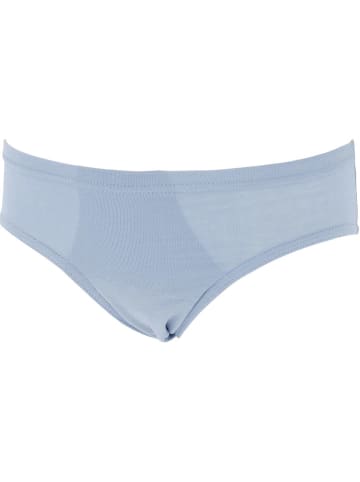COTONELLA 3er-Set: Slips in Hellblau/ Weiß