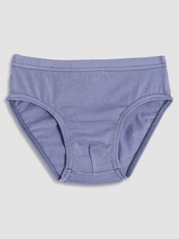 COTONELLA 3er-Set: Slips in Blau/ Weiß/ Dunkelblau