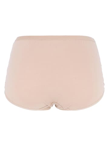 COTONELLA Pełne figi (2 pary) w kolorze beżowym