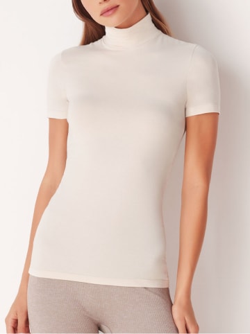 COTONELLA Top w kolorze kremowym