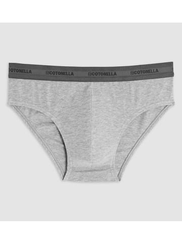 COTONELLA 2er-Set: Slips in Hellgrau