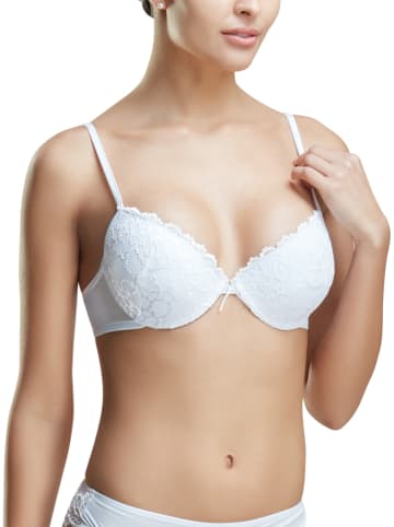 COTONELLA Push-Up-BH in Weiß