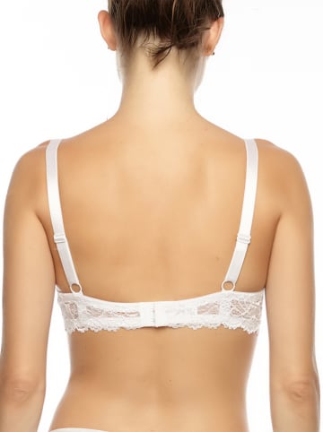 COTONELLA Biustonosz w kolorze białym