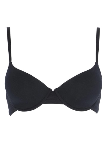 COTONELLA Bügel-BH in Schwarz