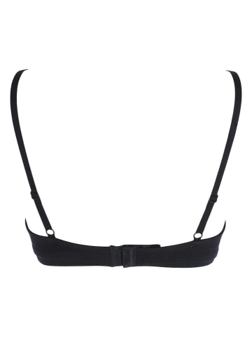 COTONELLA Bügel-BH in Schwarz