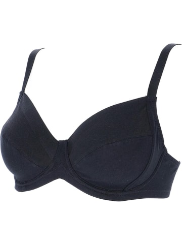 COTONELLA Biustonosz w kolorze czarnym